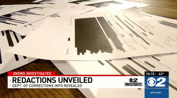 Utah Department of Corrections accused of intentional records cover-up
